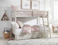 Robbinsdale Twin Over Twin Bunk Bed W/ Under Bed Storage