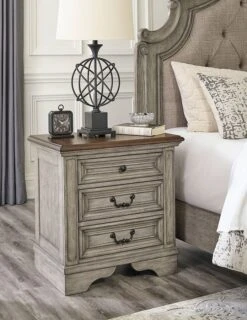 Lodenbay Panel Bed -Signature Design by Ashley B751 93 nightstand 1