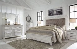 Kanwyn Upholstered Panel Bedroom Set -Signature Design by Ashley B777 157 54 96 br set 2