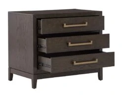 Burkhaus Upholstered Bedroom Set -Signature Design by Ashley B984 93 nightstand 5