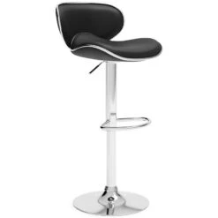 Pollzen Black Upholstered Swivel Barstool (Set Of 2) -Signature Design by Ashley D121 530 barstool 5