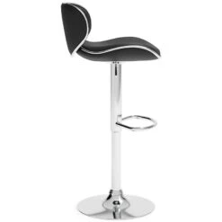 Pollzen Black Upholstered Swivel Barstool (Set Of 2) -Signature Design by Ashley D121 530 barstool 6