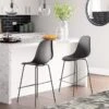 Forestead Black Barstool (Set Of 2)