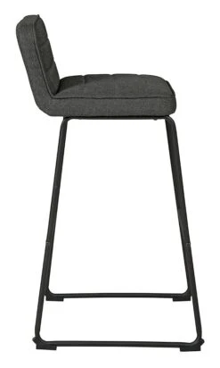 Nerison Gray Tall Upholstered Barstool (Set Of 2) -Signature Design by Ashley D225 230 barstool 4