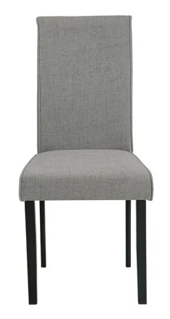 Kimonte Gray Side Chair (Set Of 2) 8 Kimonte Gray Side Chair (Set Of 2) -Signature Design by Ashley D250 06 chair 3