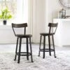 Melenski Swivel Barstool (Set Of 2)