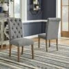 Harvina Gray Side Chair (Set Of 2)