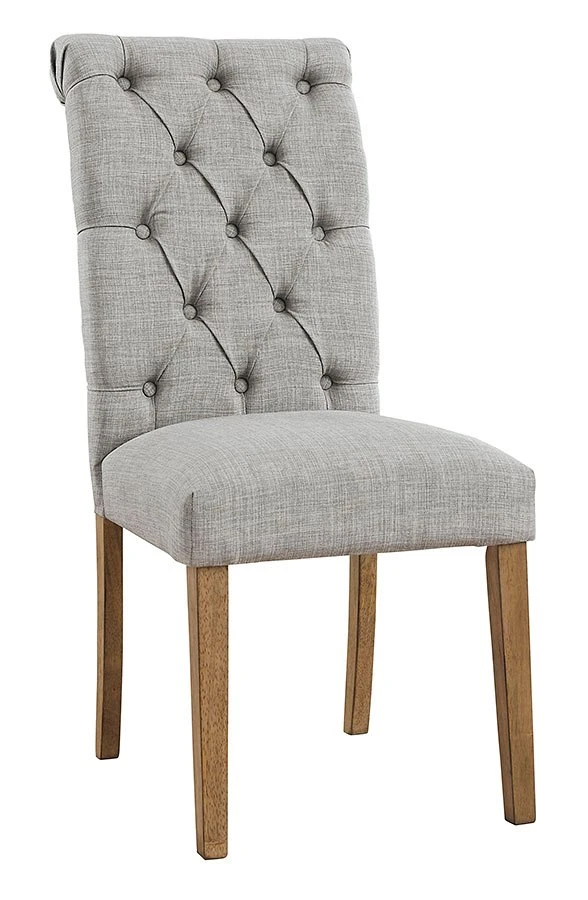 Harvina Light Gray Side Chair (Set Of 2) 3 Harvina Light Gray Side Chair (Set Of 2) - Image 3