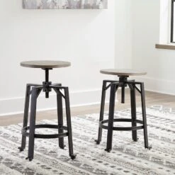 Lesterton Counter Height Set W/ Stools