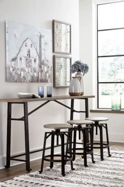 Lesterton Counter Height Set W/ Stools -Signature Design by Ashley D334 52 024 set 4