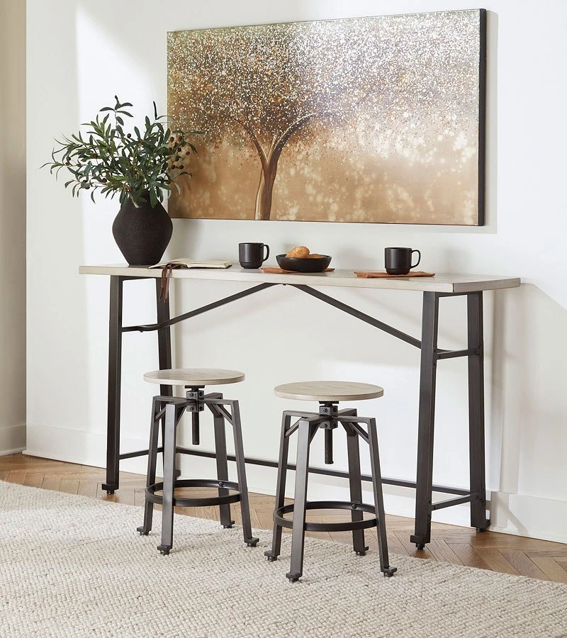 Karisslyn Counter Height Set W/ Stools 1 Karisslyn Counter Height Set W/ Stools