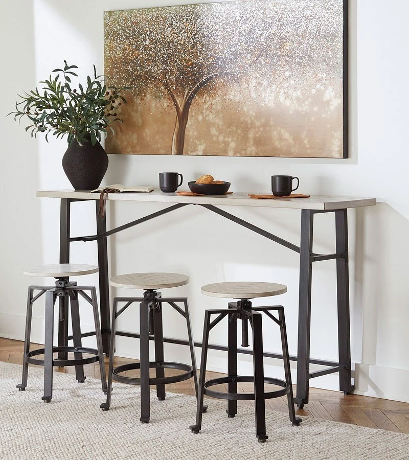 Karisslyn Counter Height Set W/ Stools 4 Karisslyn Counter Height Set W/ Stools - Image 4