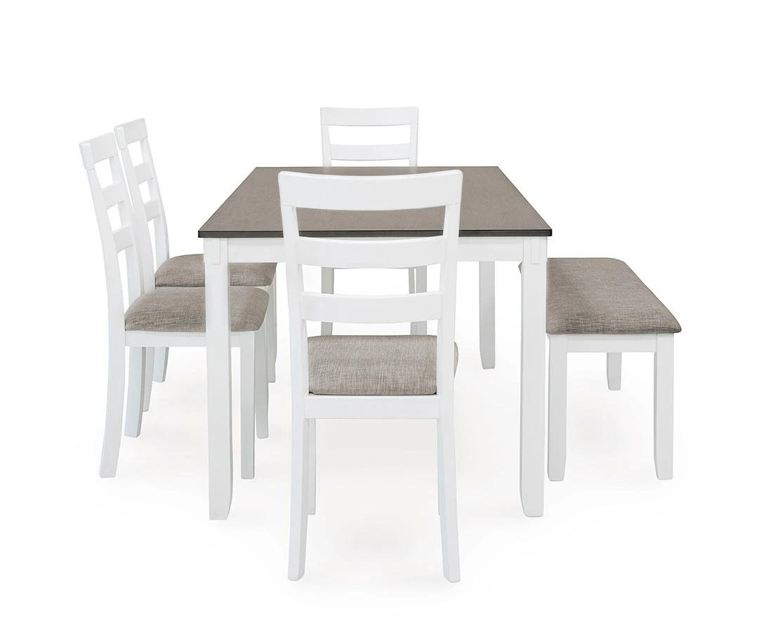 Stonehollow 6-Piece Dining Room Set 4 Stonehollow 6-Piece Dining Room Set - Image 4