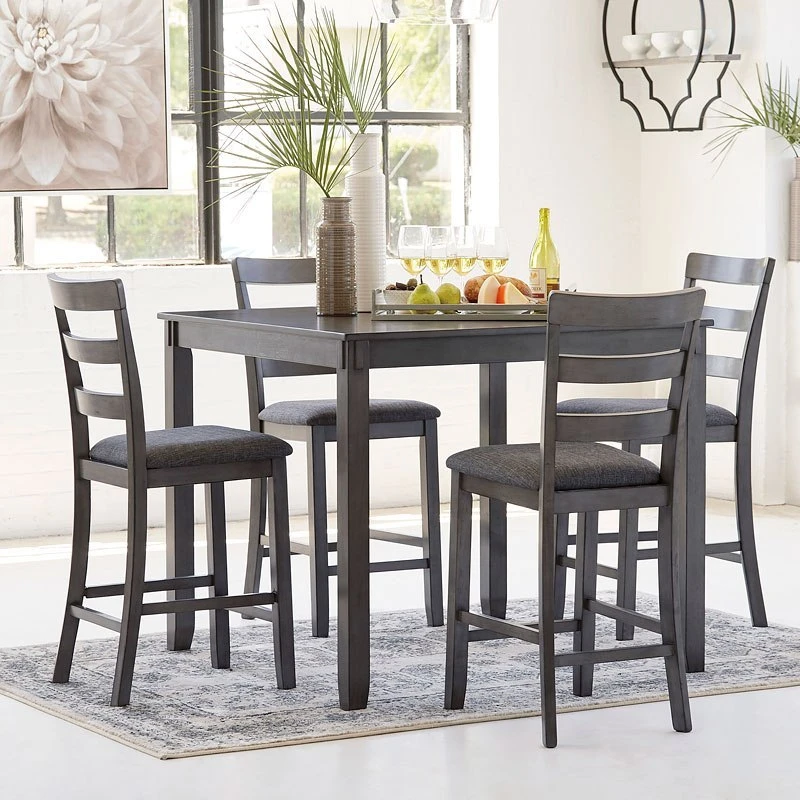 Bridson 5-Piece Square Counter Height Dining Set 1 Bridson 5-Piece Square Counter Height Dining Set