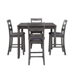 Bridson 5-Piece Square Counter Height Dining Set 11 Bridson 5-Piece Square Counter Height Dining Set -Signature Design by Ashley D383 223 5piece ch dr set 4