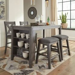 Caitbrook Counter Height Dining Room Set W/ Chairs Choices -Signature Design by Ashley D388 13 024 124 set 1