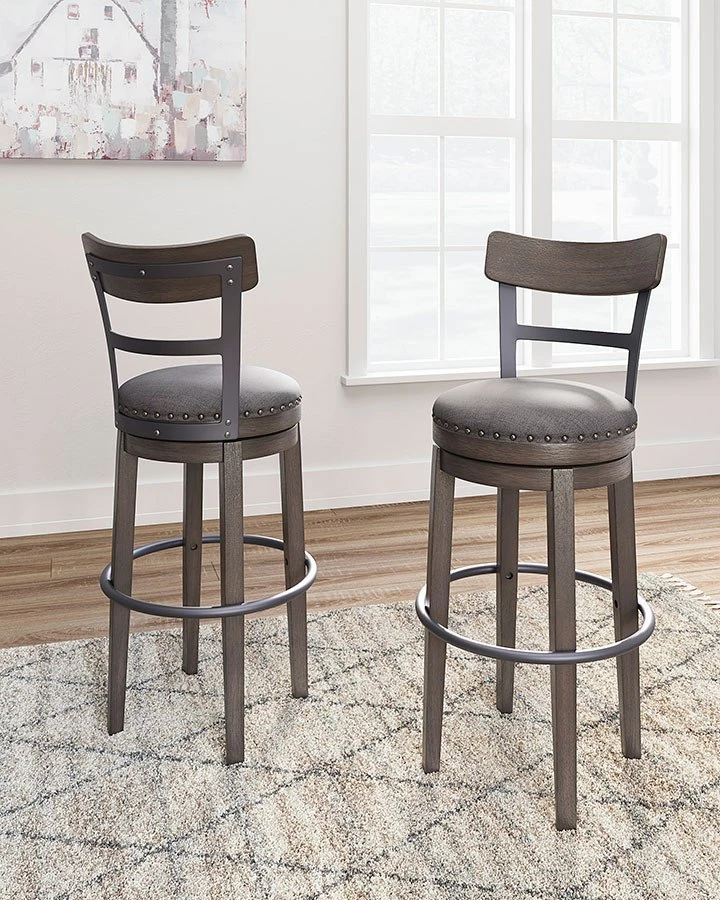 Caitbrook Tall Swivel Barstool 1 Caitbrook Tall Swivel Barstool