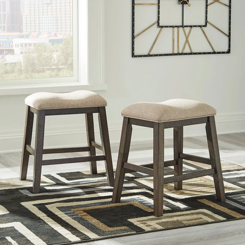 Rokane Upholstered Stool (Set Of 2) 1 Rokane Upholstered Stool (Set Of 2)