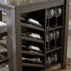 Rokane Rectangular Counter Table -Signature Design by Ashley D397 32 table 3