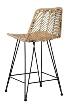 Angentree Natural Barstool (Set Of 2) -Signature Design by Ashley D434 224 barstool 7