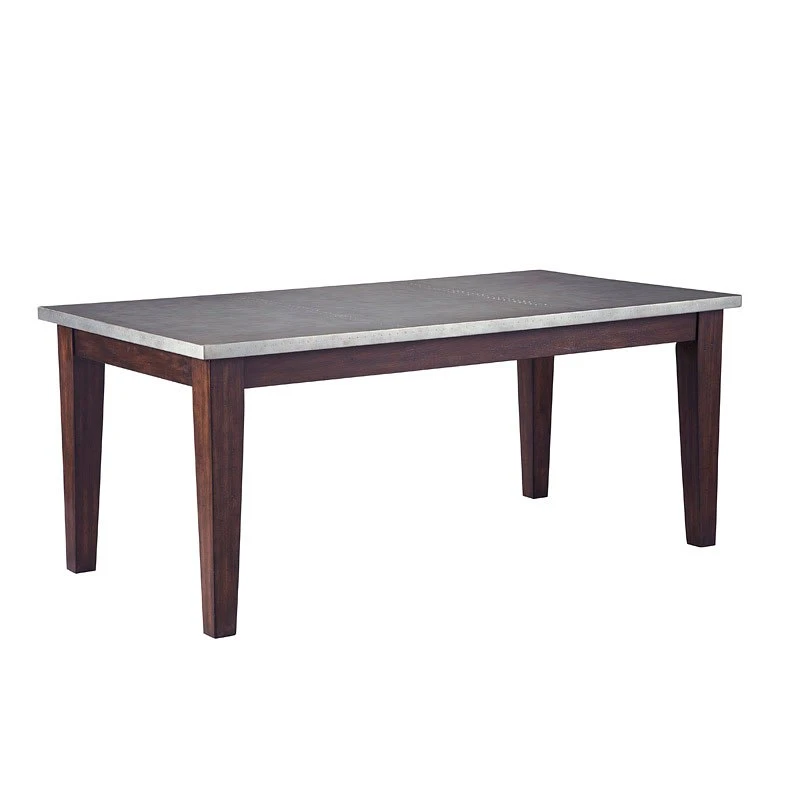 Larchmont Faux Tin Top Dining Table 1 Larchmont Faux Tin Top Dining Table