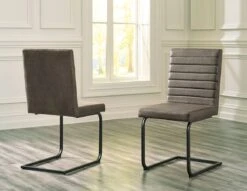 Strumford Gray Side Chair (Set Of 2)
