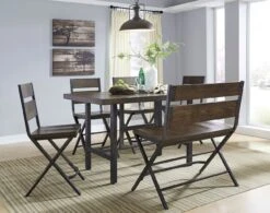 Kavara Counter Height Dining Room Set W/ Bench -Signature Design by Ashley D469 13 124 323 set w bench 1