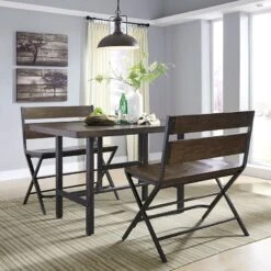 Kavara Counter Height Dining Room Set W/ Bench -Signature Design by Ashley D469 13 124 323 set w bench 2
