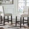 Leektree Ivory Barstool (Set Of 2)