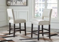 Leektree Ivory Barstool (Set Of 2)