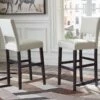 Leektree Ivory Tall Barstool (Set Of 2)