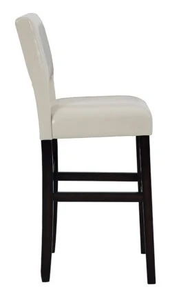 Leektree Ivory Tall Barstool (Set Of 2) -Signature Design by Ashley D470 330 barstool 4