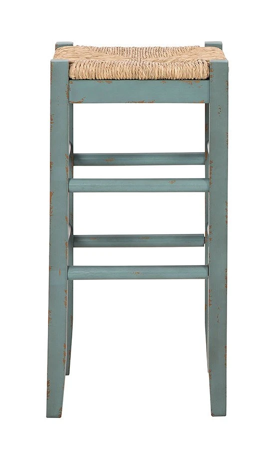 Mirimyn Teal Tall Stool (Set Of 2) 2 Mirimyn Teal Tall Stool (Set Of 2) - Image 2