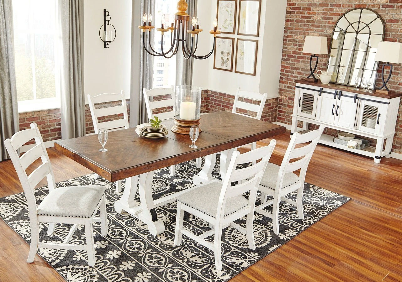 Valebeck Rectangular Dining Room Set 8 Valebeck Rectangular Dining Room Set - Image 8
