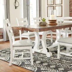 Valebeck Rectangular Dining Room Set 23 Valebeck Rectangular Dining Room Set -Signature Design by Ashley D546 35 D546 01 dr set 4