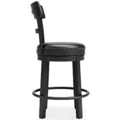 Valebeck Swivel Barstool -Signature Design by Ashley D546 624 barstool 4