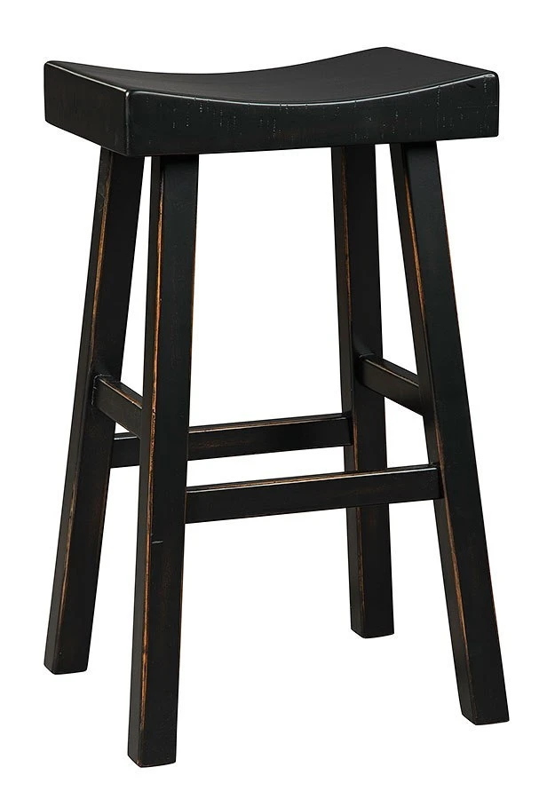 Glosco Antique Black Tall Stool (Set Of 2) 4 Glosco Antique Black Tall Stool (Set Of 2) - Image 4