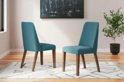 Lyncott Dining Room Set W/ Blue Chairs -Signature Design by Ashley D615 03 chair 1