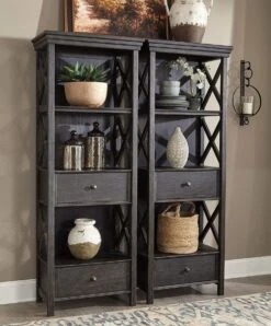 Tyler Creek Display Cabinet -Signature Design by Ashley D736 76 display cabinet 3
