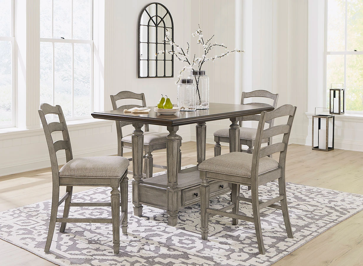 Lodenbay Counter Height Dining Room Set 1 Lodenbay Counter Height Dining Room Set