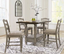 Lodenbay Counter Height Dining Room Set 25 Lodenbay Counter Height Dining Room Set -Signature Design by Ashley D751 13 124 set 3