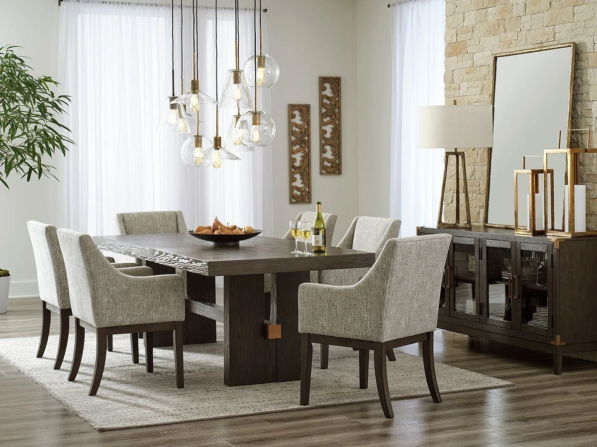 Burkhaus Dining Room Set W/ Arm Chairs 2 Burkhaus Dining Room Set W/ Arm Chairs - Image 2