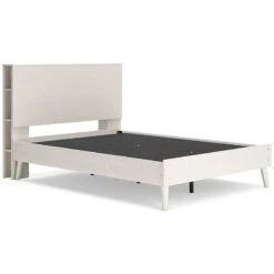 Aprilyn White Youth Platform Bed W/ Bookcase Headboard 26 Aprilyn White Youth Platform Bed W/ Bookcase Headboard -Signature Design by Ashley EB1024 111 163 bed 10