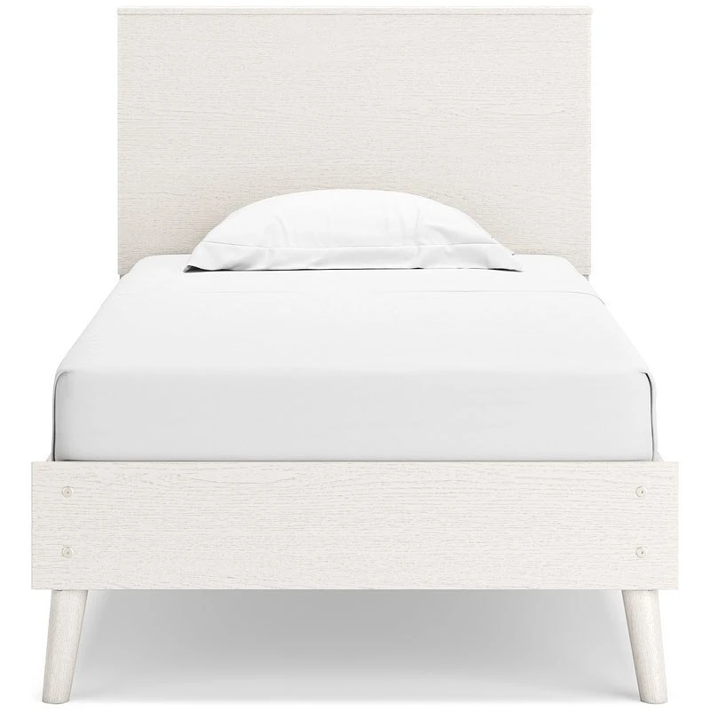 Aprilyn White Youth Platform Bed W/ Bookcase Headboard 7 Aprilyn White Youth Platform Bed W/ Bookcase Headboard - Image 7