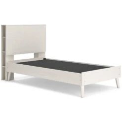 Aprilyn White Youth Platform Bed W/ Bookcase Headboard 25 Aprilyn White Youth Platform Bed W/ Bookcase Headboard -Signature Design by Ashley EB1024 111 163 bed 9
