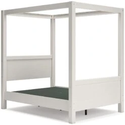 Aprilyn White Canopy Bed -Signature Design by Ashley EB1024 189 181 186 bed 8