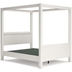 Aprilyn White Canopy Bed -Signature Design by Ashley EB1024 189 181 186 bed 9