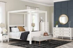 Aprilyn White Canopy Bedroom Set -Signature Design by Ashley EB1024 189 181 186 br set 2