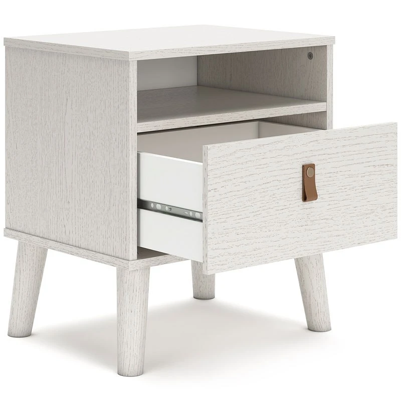 Aprilyn White One Drawer Nightstand 6 Aprilyn White One Drawer Nightstand - Image 6