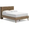 Aprilyn Honey Youth Platform Bedroom Set W/ Bookcase Headboard